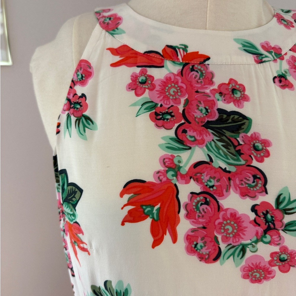 Ann Taylor Floral Sleeveless Dress - Picture 6 of 11
